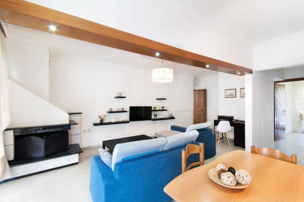 Seafront 2 Bedrooms Apartment Nea Iraklia Ngoại thất bức ảnh