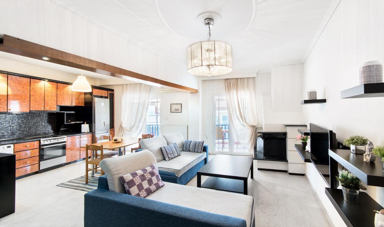 Seafront 2 Bedrooms Apartment Nea Iraklia Ngoại thất bức ảnh